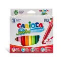 Carioca - Μαρκαδόροι Jumbo 12 Τμχ 40569 Carioca - Μαρκαδόροι Jumbo 12 Τμχ 40569