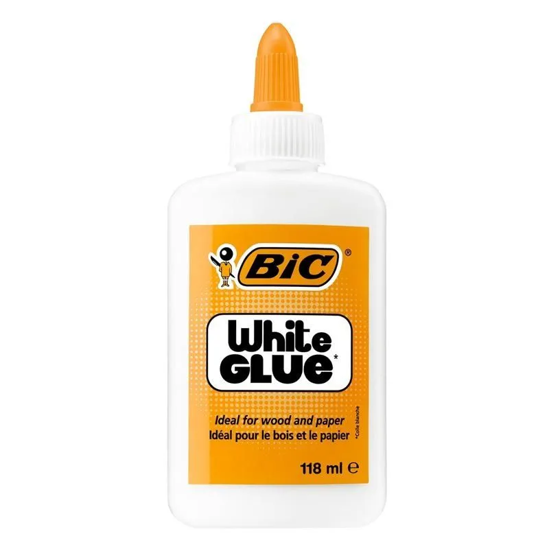 Bic - Κόλλα Υγρή Λευκή 118ml 625713