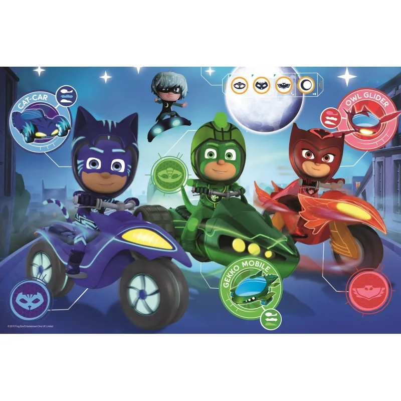 Trefl - Puzzle  PJ Masks 60 Pcs 17324