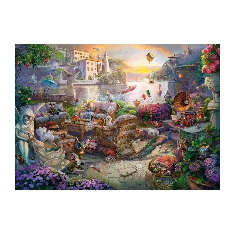 Schmidt Spiele – Puzzle Italian Terrace 1000 Pcs 58346