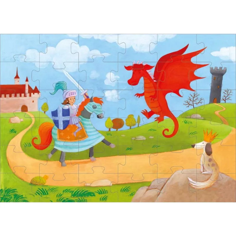 50/50 Games – Puzzle – Ιππότης 36 Pcs 505302