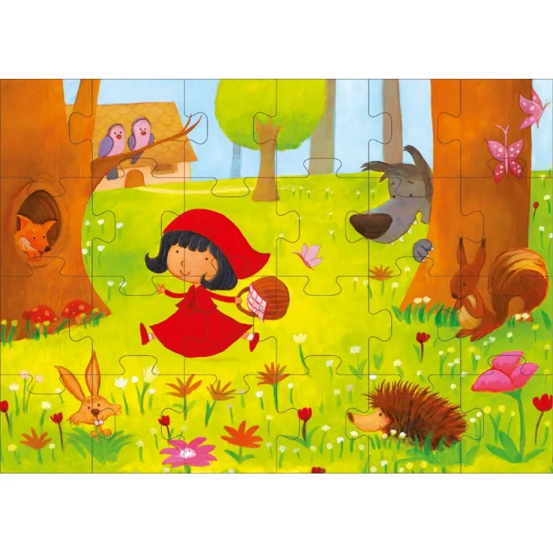 50/50 Games – Puzzle – Κοκκινοσκουφίτσα 24 Pcs 505301