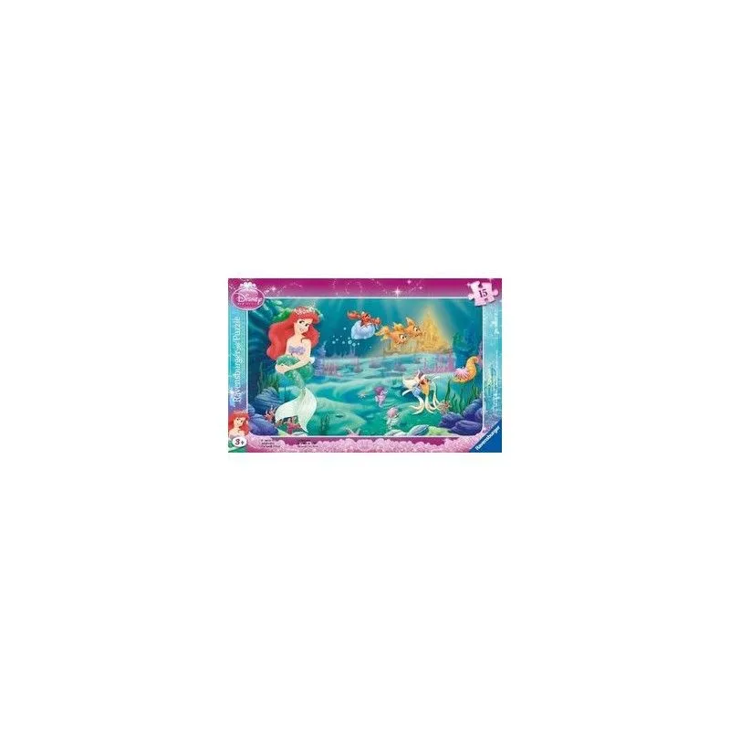 Ravensburger - Puzzle Ο Κόσμος Της Άριελ 15 Pcs 060313