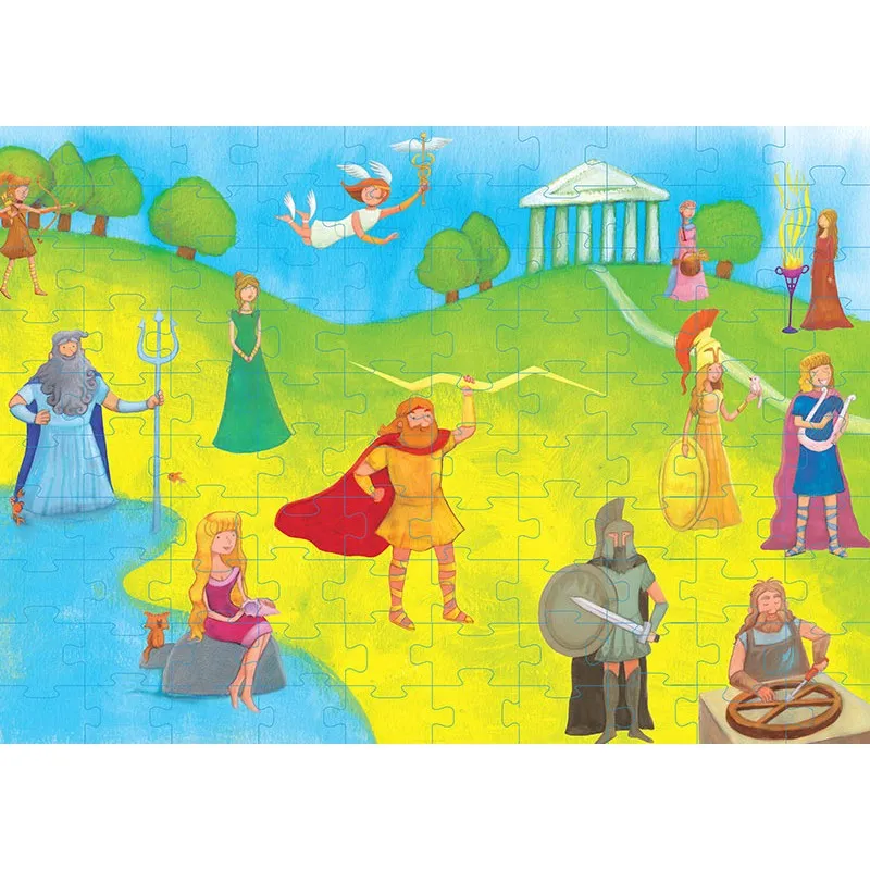 50/50 Games - Puzzle - Θεοί Του Ολύμπου 100 Pcs 505312