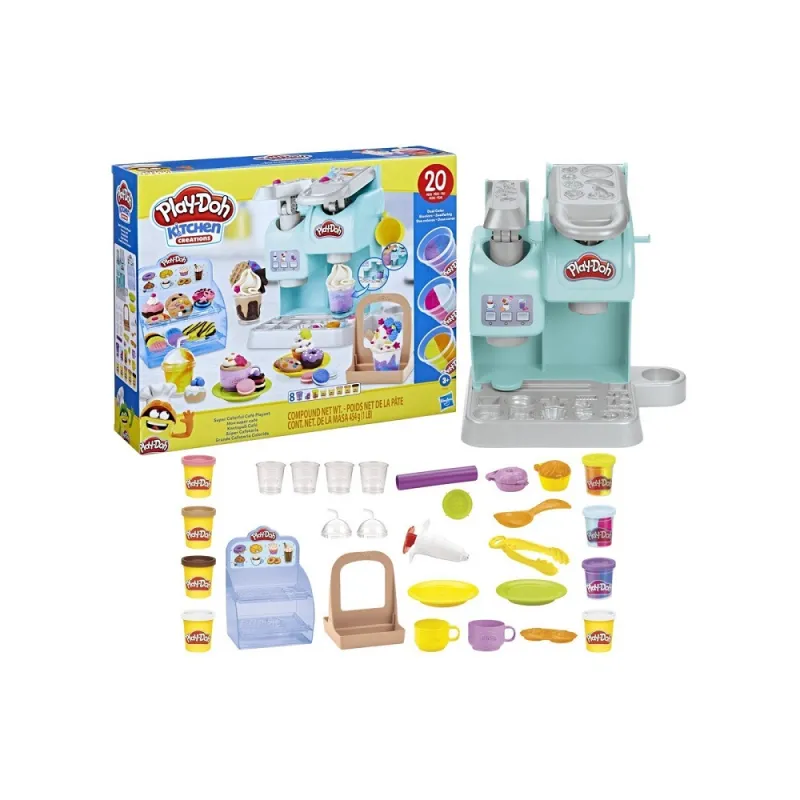 Hasbro Play-Doh - Kitchen Creations Super Colourful Cafe F5836
