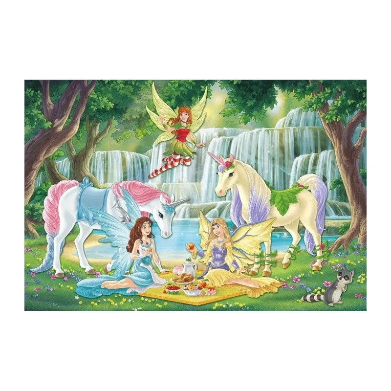 Schmidt Spiele – Puzzle Picnic Of The Elves 200 Pcs 56304