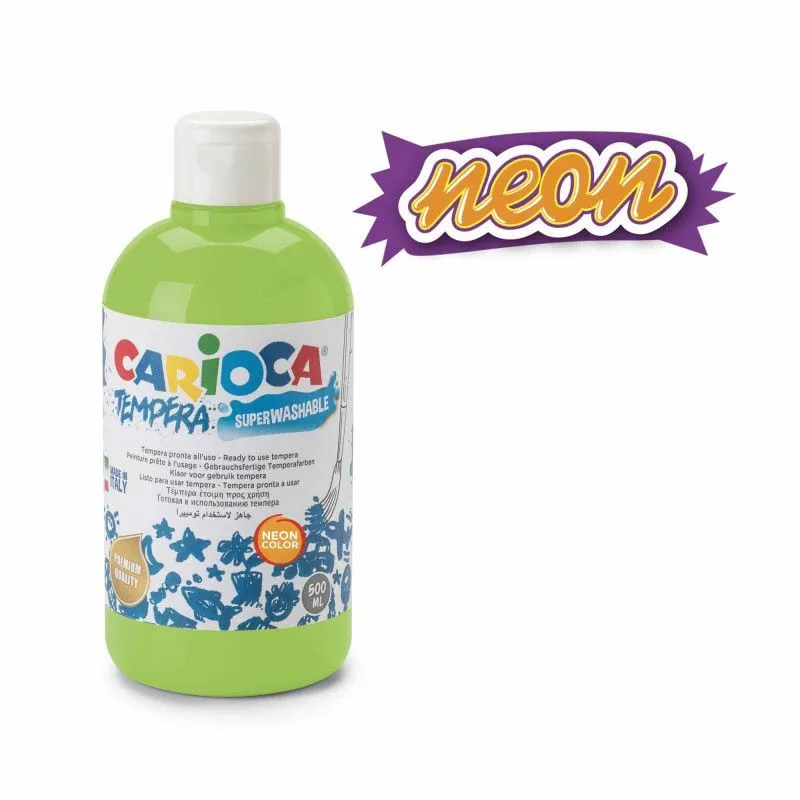 Carioca - Τέμπερα 500ml Neon Green KO027.38