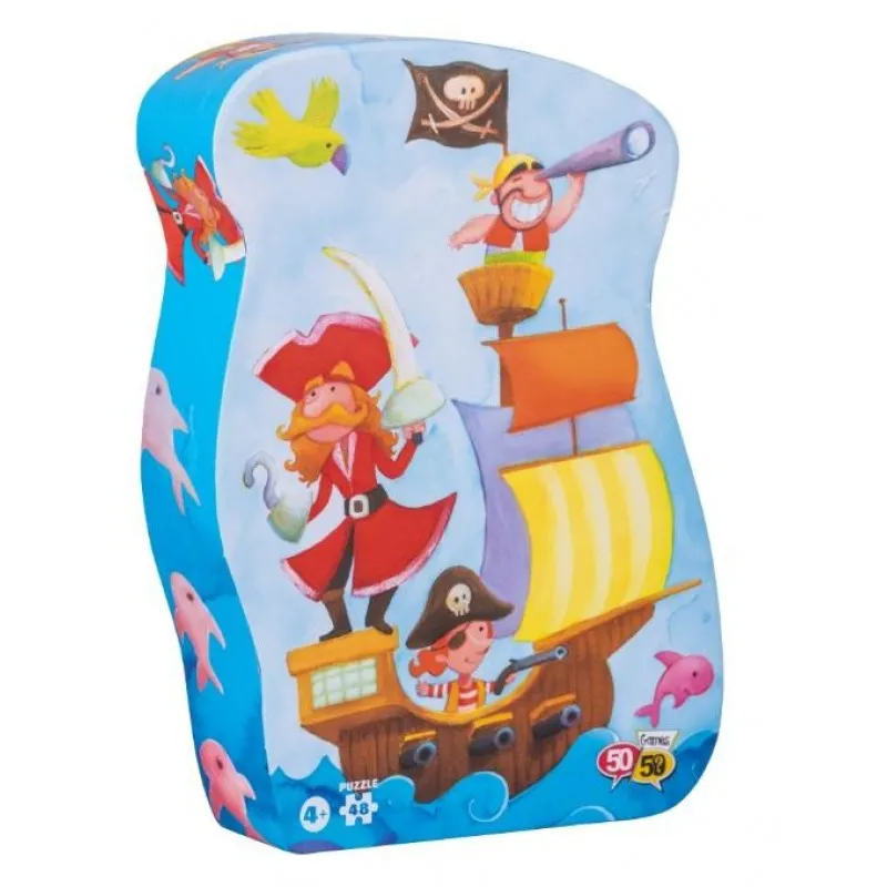 50/50 Games – Puzzle – Πειρατές 48 Pcs 505309