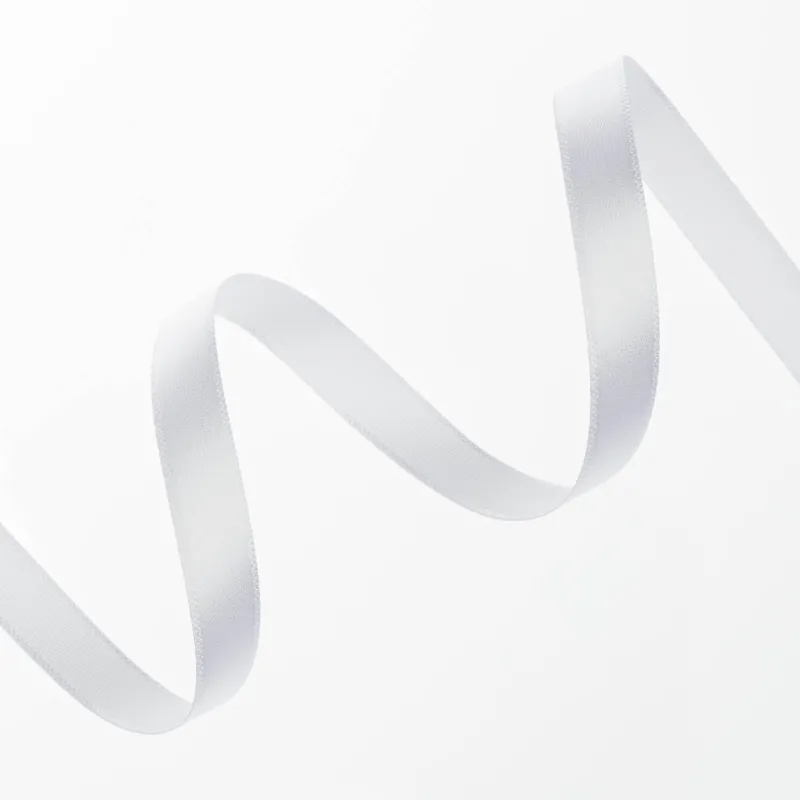 Kyriacou - Κορδέλα Σατέν Μονής Όψης, 10mmX100M, White PSAXXXXX-XXXX10-01XXXX