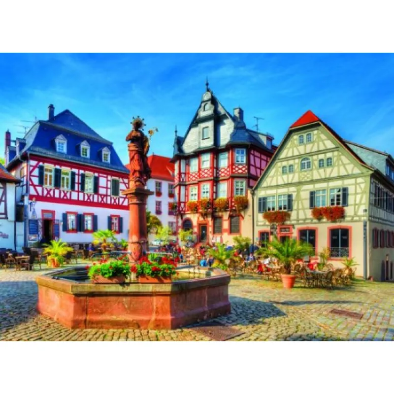 Trefl - Puzzle, Market Square, Heppenheim, Germany 3000 Pcs 33052