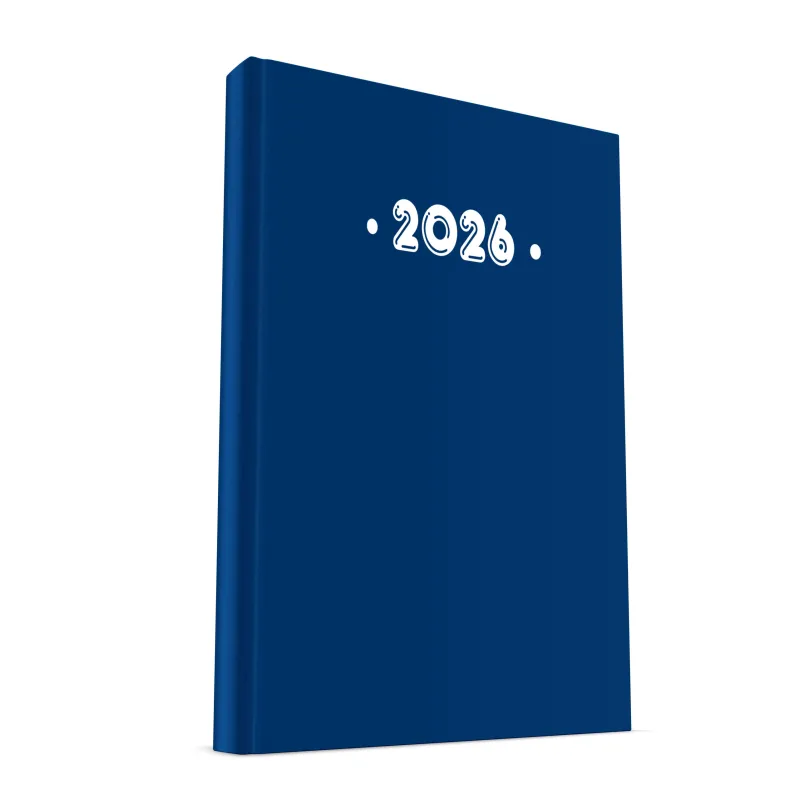 Υδρόγειος - Ημερήσιο Ημερολόγιο PVC 2026, Navy Blue 17x24 0329
