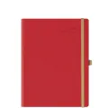 Θεοφύλακτος - Εβδομαδιαίο Ημερολόγιο Appeel Eco Saffiano 2026, Red 19x25 Q75YT.172