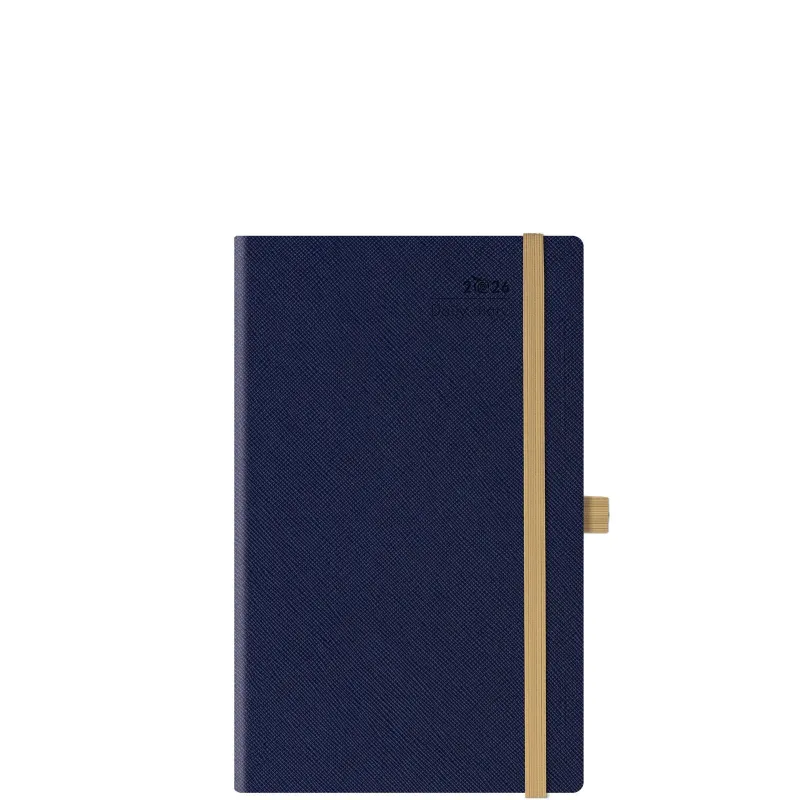 Θεοφύλακτος - Ημερήσιο Ημερολόγιο Appeel Eco Saffiano 2026, Blue 13x21 Q81YT.097