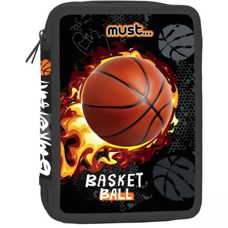 Diakakis - Κασετίνα Διπλή Γεμάτη Must, Basketball 585614