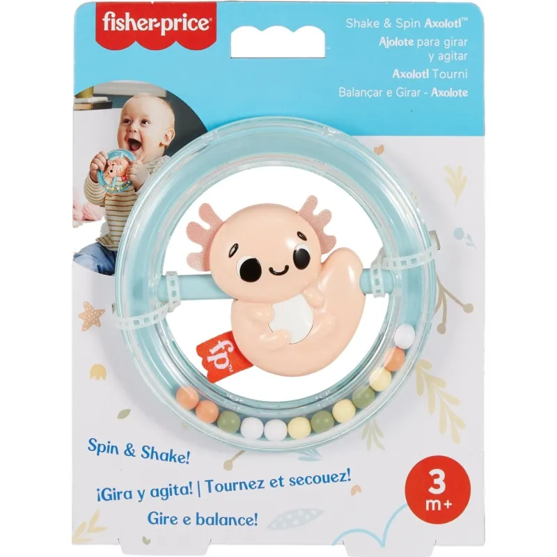 Fisher Price - Sesnimals Ζωάκια Δραστηριοτήτων - Κουδουνίστρα Σαλαμάνδρα HRB21 (HRB19)