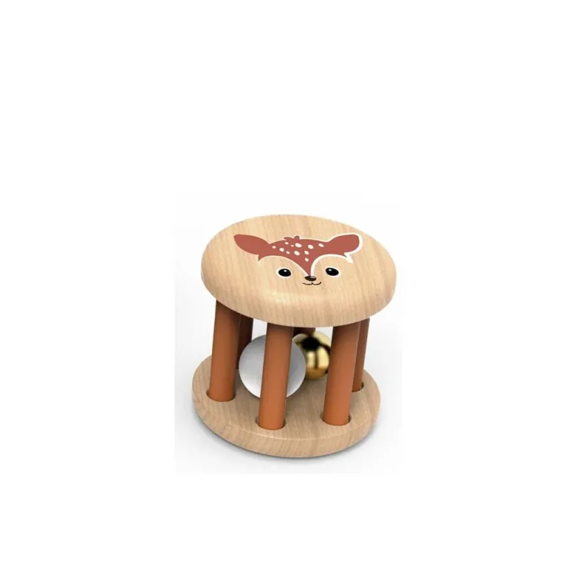 Speedy Monkey - Ξύλινη Κουδουνίστρα, Fox 7.5cm SP1043