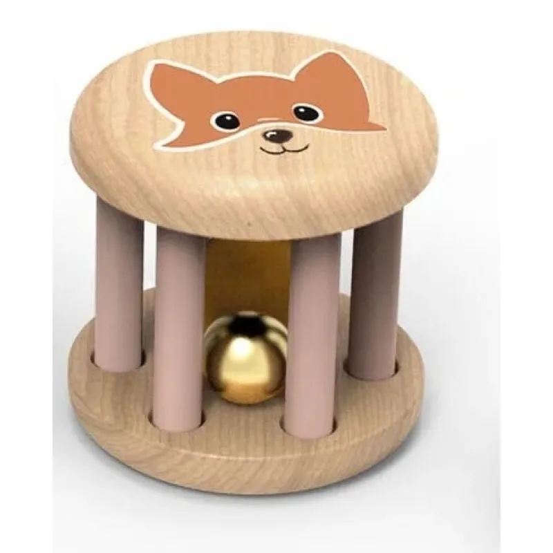 Speedy Monkey - Ξύλινη Κουδουνίστρα, Fox 7.5cm SP1043