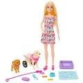 Mattel Barbie - You Can Be Anything, Barbie Κουταβάκια με Αμαξίδιο HTK37 Mattel Barbie - You Can Be Anything, Barbie Κουταβάκια με Αμαξίδιο HTK37