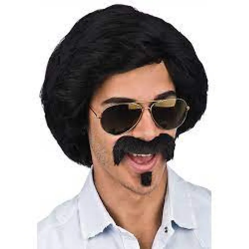 Carnival Toys - Περούκα Ανδρική Μαύρη 02716