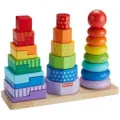 Fisher Price - Ξύλινες Πυραμίδες Με Πολύχρωμα Σχήματα HXT76 Fisher Price - Ξύλινες Πυραμίδες Με Πολύχρωμα Σχήματα HXT76