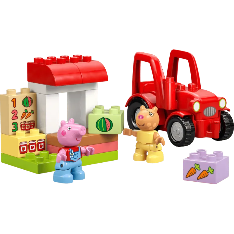 Lego Duplo - Peppa Pig Tractor & Market 10468