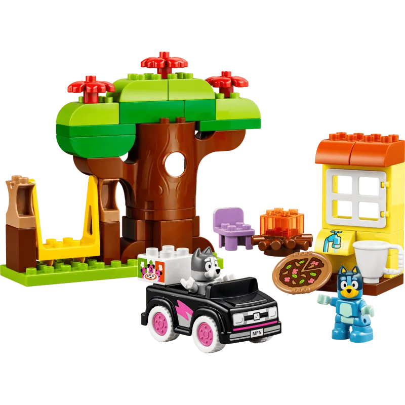 Lego Duplo Bluey - Pizza Girls With Muffin And Bluey 10469