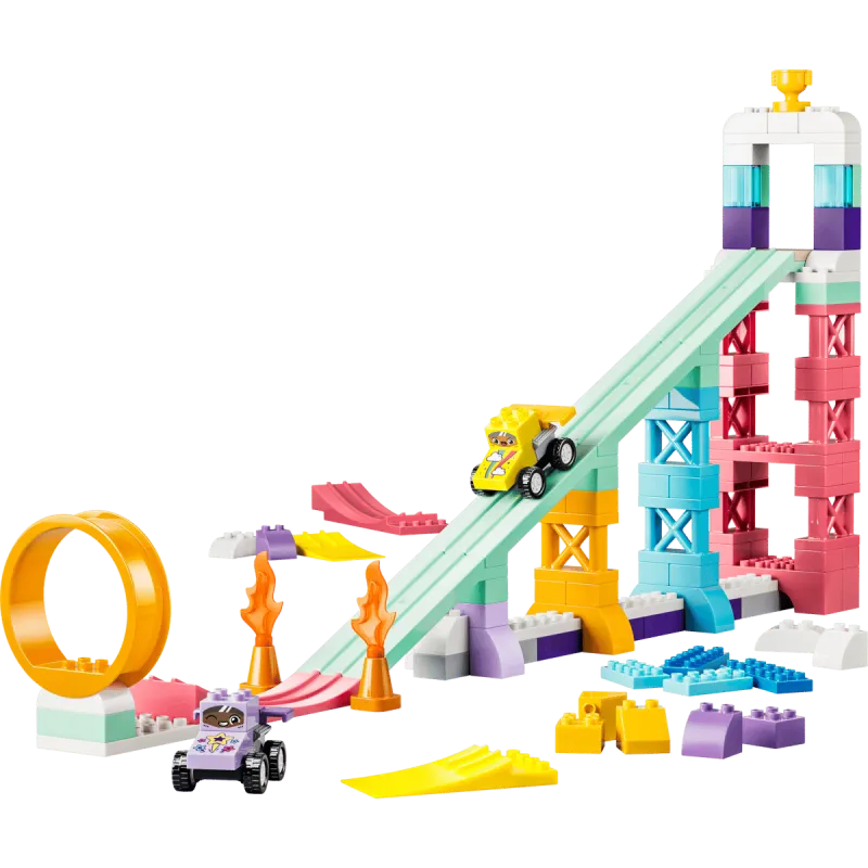 Lego Duplo - 3in1 Creative Ramps With Vehicles 10478