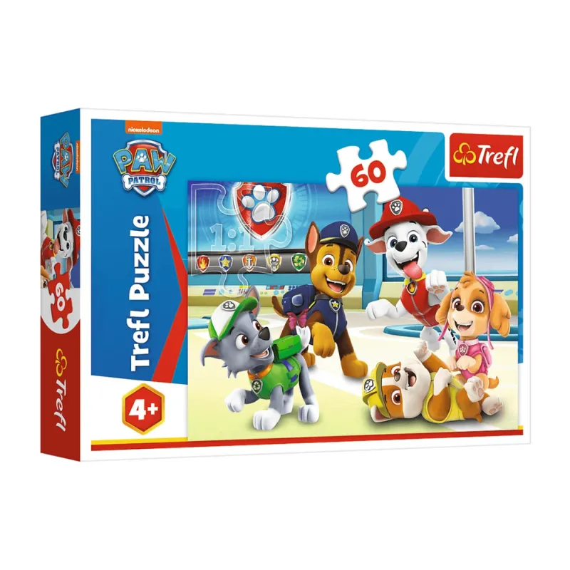 Trefl - Puzzle In the World of Puppies Paw Patrol Trefl 60 Pcs 17392 