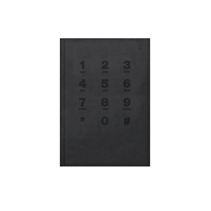 The Writing Fields - Τηλεφωνικό Ευρετήριο Πυρογραφικό 8x14, Black 20.71006