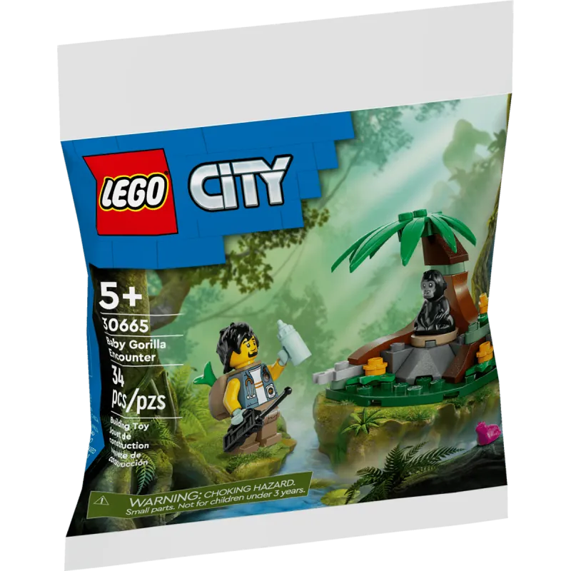Lego City - Baby Gorilla Encounter 30665