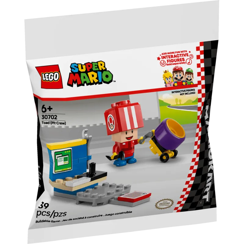 Lego Super Mario - Toad (Pit Crew) 30702