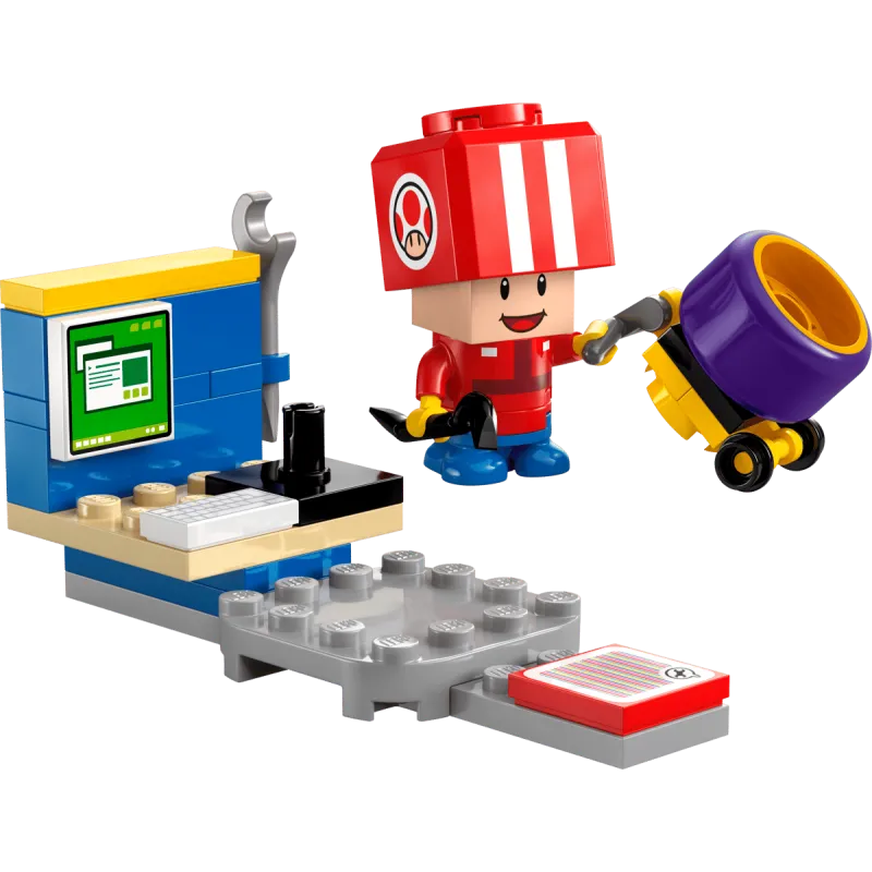 Lego Super Mario - Toad (Pit Crew) 30702