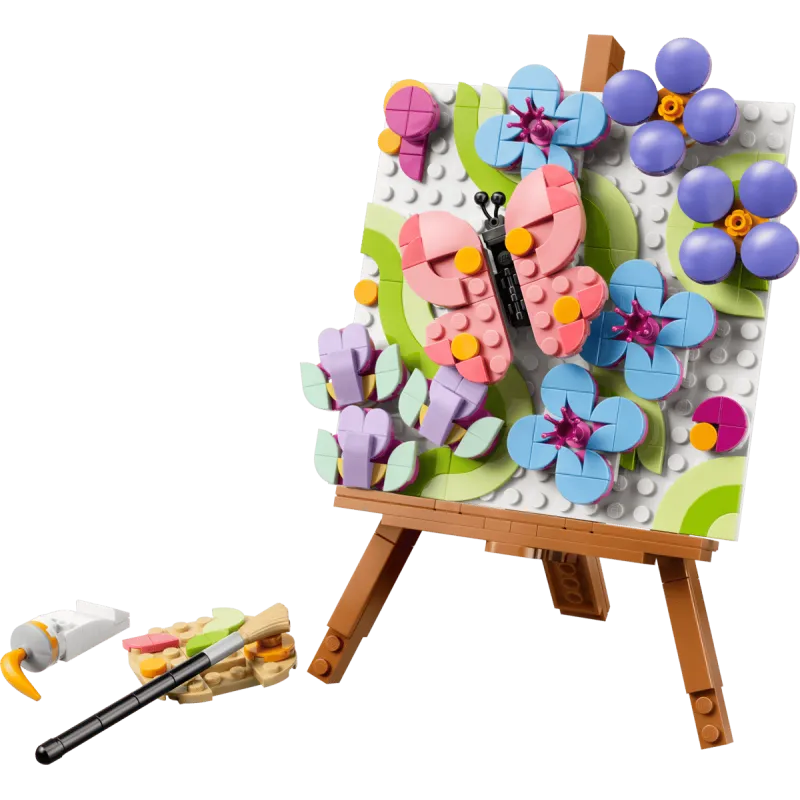 Lego Creator - Floral Art Decor Painting 31390