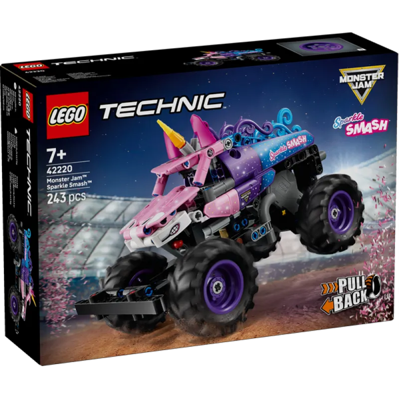 Lego Technic - Monster Jam™ Sparkle Smash™ Pull-Back 42220