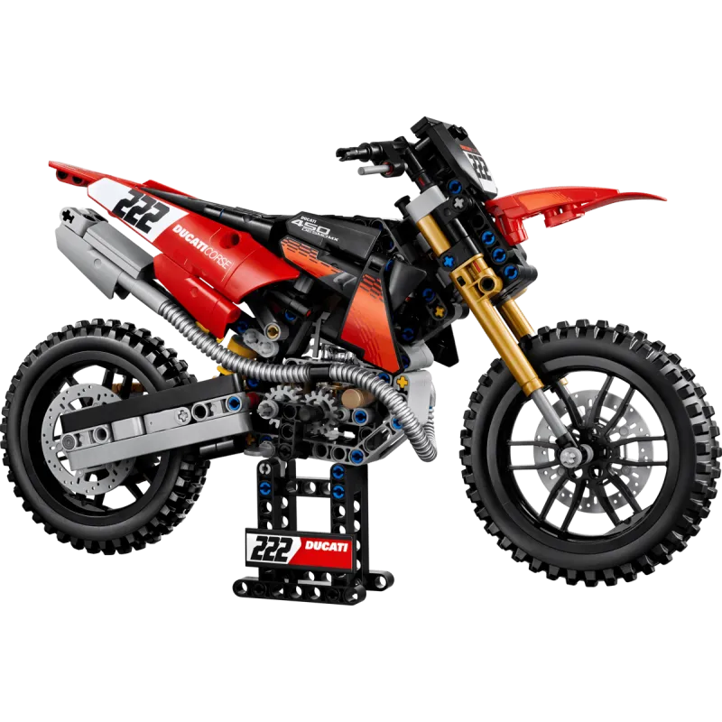 Lego Technic - Ducati Desmo450 MX Factory Motorcycle 42238