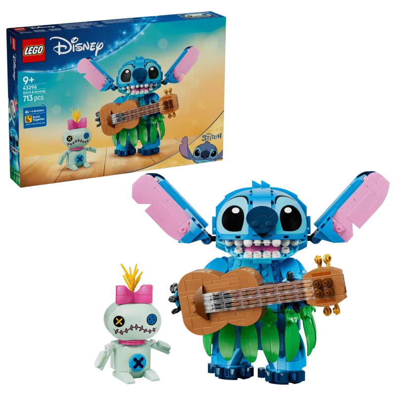Lego Disney - Stitch & Scrump 43296