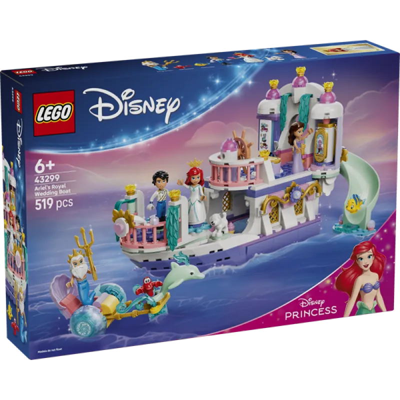 Lego Disney Princess - Ariel's Royal Wedding Boat 43299
