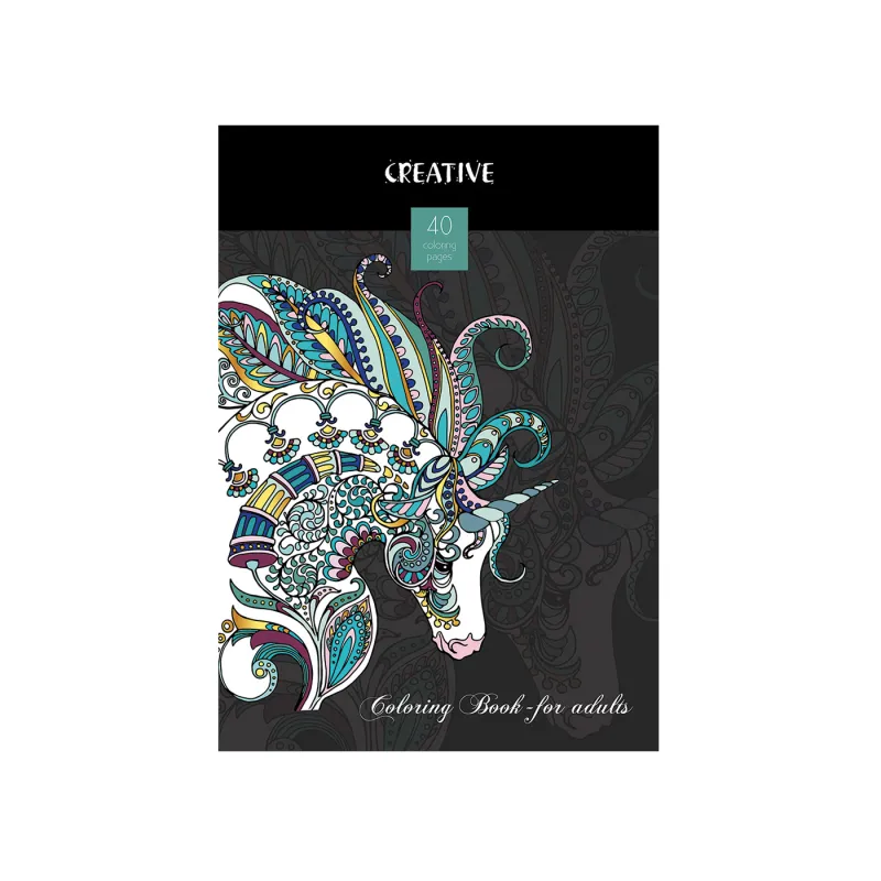 Street - Βιβλίο Ζωγραφικής Creative Animals 40 Φύλλα 75297