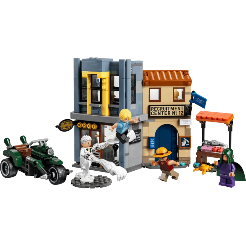 Lego One Piece - Showdown With Captain Smoker 75642