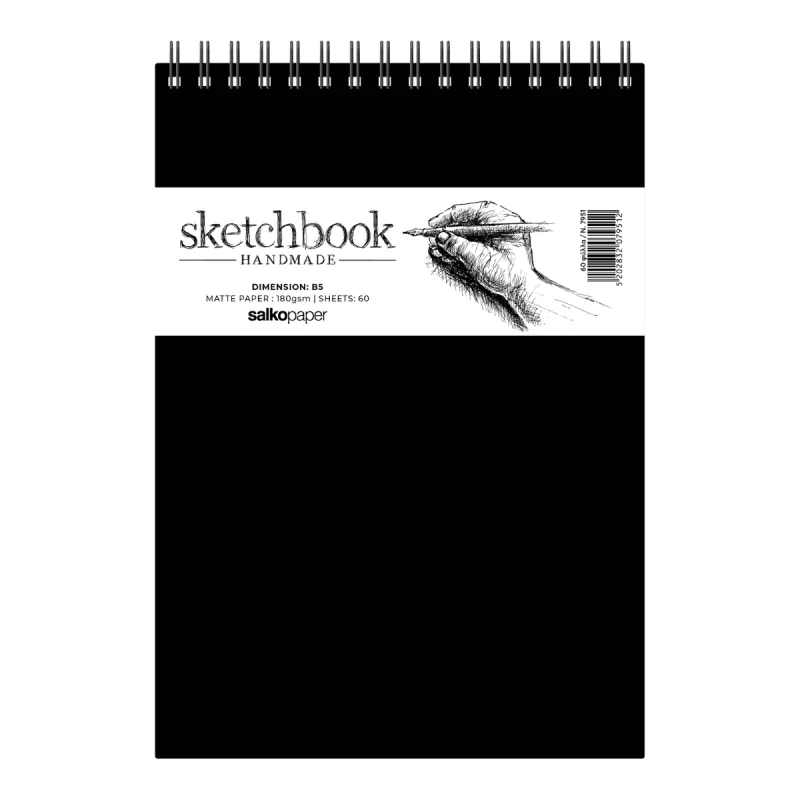 Salko Paper - Μπλοκ Σχεδίου Με Σκληρό Εξώφυλλο 7951