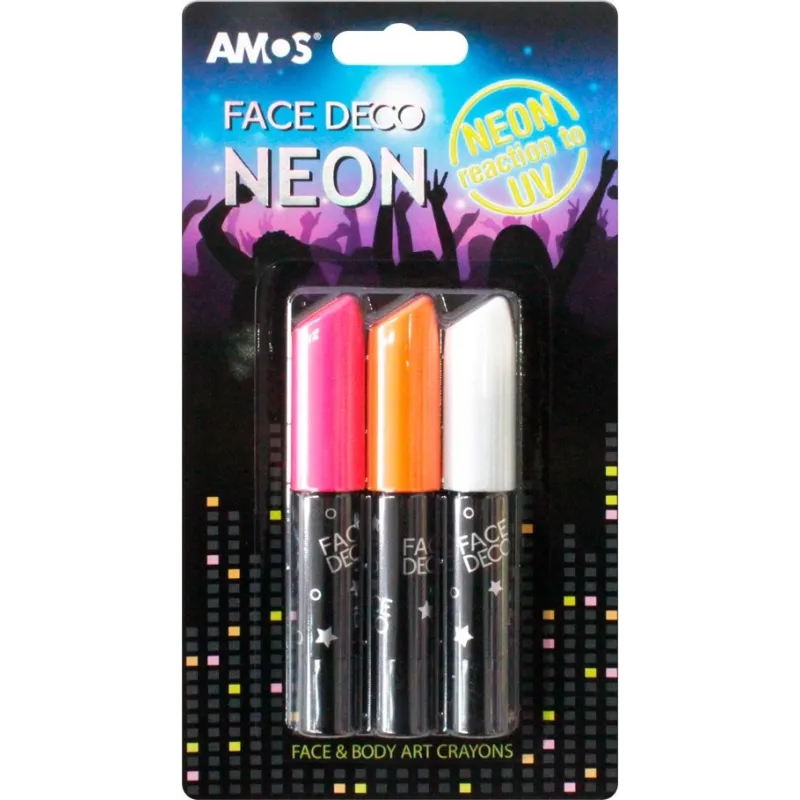 Amos – Χρώματα Προσώπου Face Deco Neon FD10B3-ND