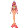 Mattel Barbie - Dreamtopia Barbie , Mermaid Doll Peach HRR05 (HRR02) Mattel Barbie - Dreamtopia Barbie , Mermaid Doll Peach HRR05 (HRR02)