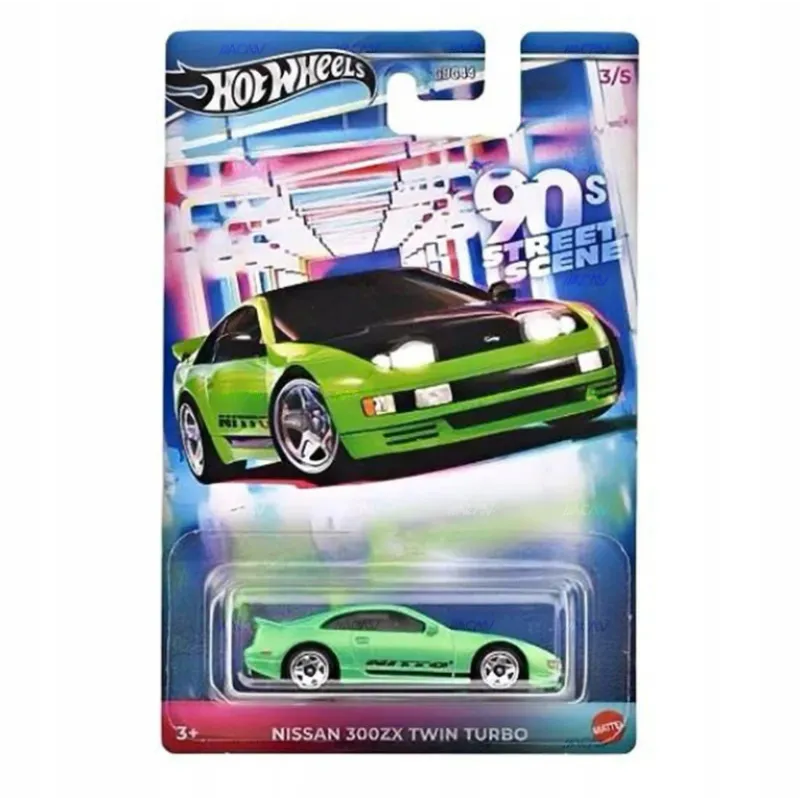 Mattel Hot Wheels - Αυτοκινητάκι 90s Street Scene, Nissan 300ZX Twin Turbo (3/5) JCB59 (JDY83)