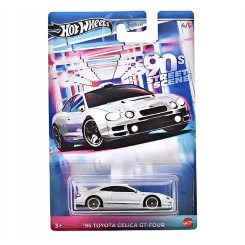 Mattel Hot Wheels - Αυτοκινητάκι 90s Street Scene, ΄95 Toyota Celica GT-Four (4/5) JCB60 (JDY83)
