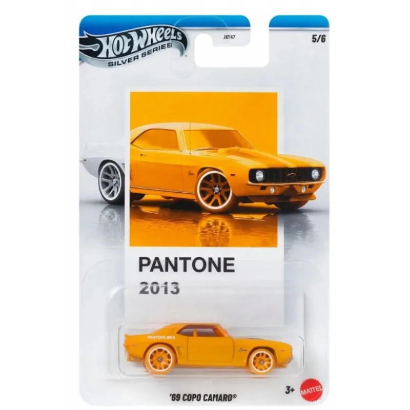 Mattel Hot Wheels - Silver Series, Pantone (2013), '69 Copo Camaro (5/6) JKY50 (JKY47)