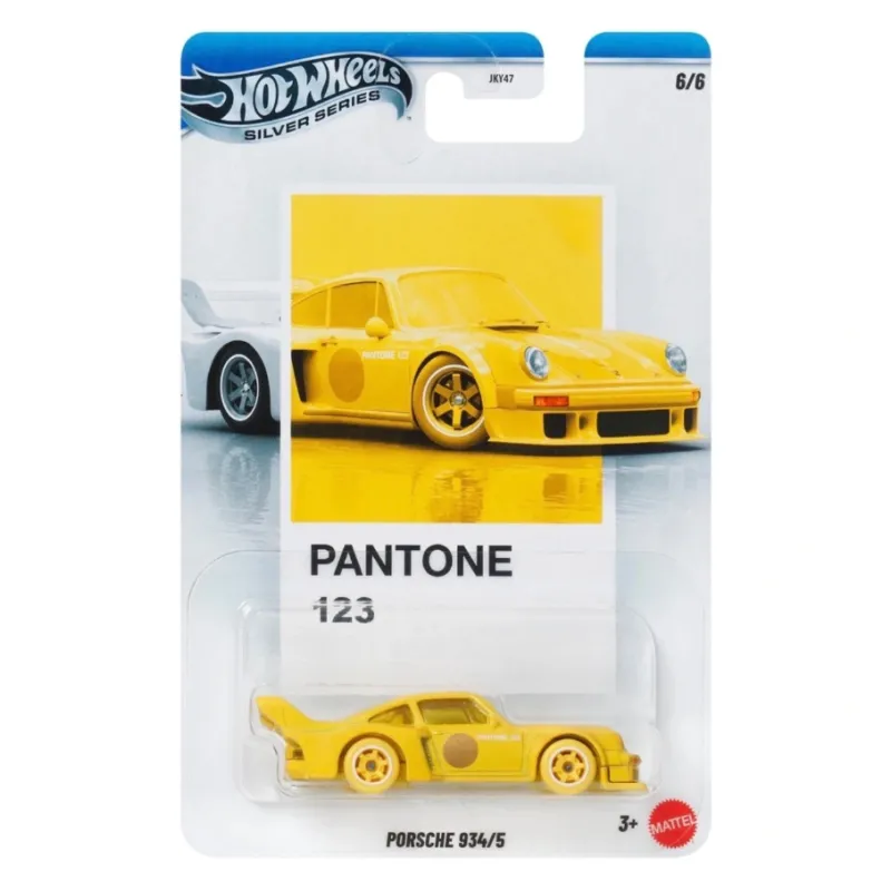Mattel Hot Wheels - Silver Series, Pantone (123), Porsche 934/5 (6/6) JKY53 (JKY47)