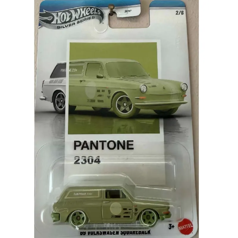 Mattel Hot Wheels - Silver Series, Pantone 2304 , Custom '69 Volkswagen Squareback (2/6) JKY60 (JKY47)
