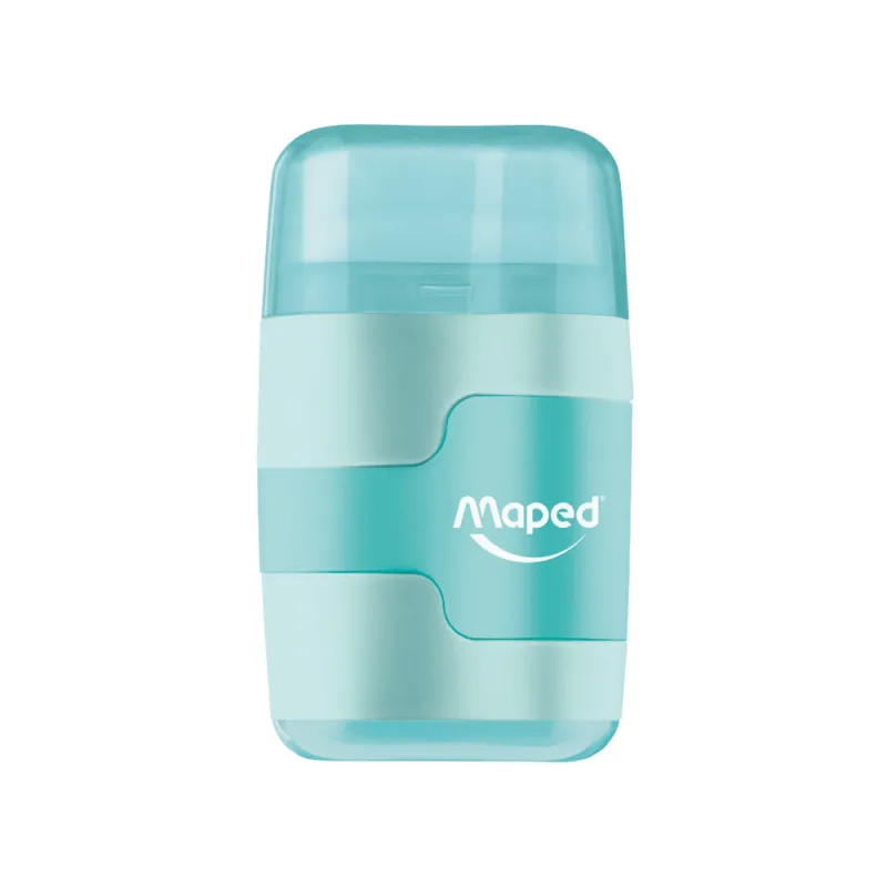 Maped - Γόμα - Ξύστρα Διπλή Pastel Light Blue 049231