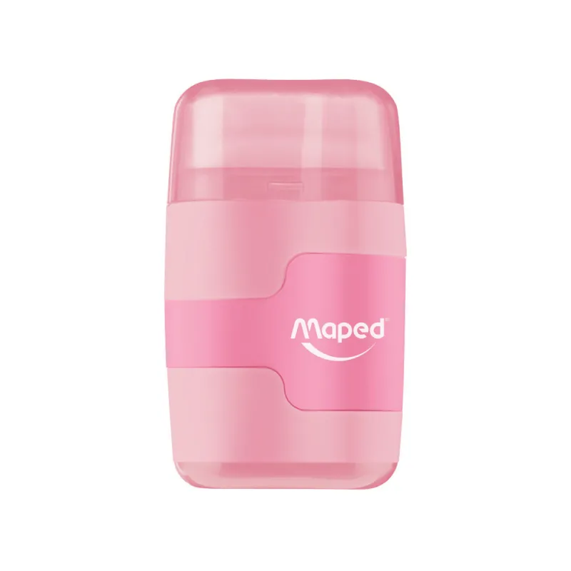 Maped - Γόμα - Ξύστρα Διπλή Pastel Pink 049231