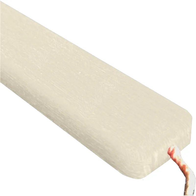 Dekor Candles - Κερί Αρωματικό, Σούπερ Πλακέ Κοντό Ξυστό, Εκρού 22 εκ 08.7.GPL